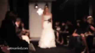 Simone Carvalli Wedding Dresses  Spring 2012 Runway Video [upl. by Gipson305]