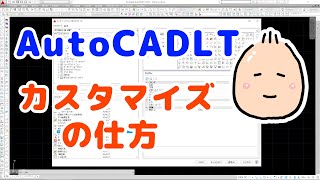 【AutoCAD LT】 カスタマイズの仕方！ [upl. by Mayberry]