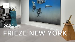 FRIEZE ART FAIR NEW YORK 2024 HIGHLIGHTS ARTNYC [upl. by Schargel895]