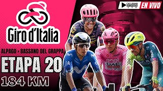 🔴EN VIVO 🚵‍♂️ GIRO DE ITALIA🔺ETAPA 20  184 KM🏆🚵‍♂️ [upl. by Jeniffer259]