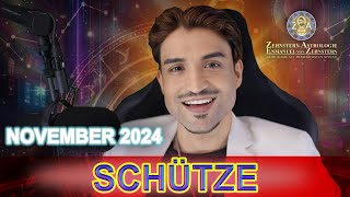 SCHÜTZE MONATSHOROSKOP NOVEMBER 2024 ZEHNSTERN ASTROLOGIE [upl. by Maurie]