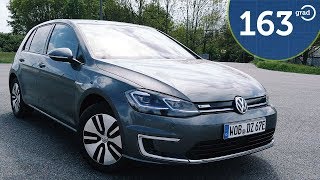 2019 VW eGolf im Test  Mehr Leistung mehr Reichweite mehr Fahrspaß  163 grad testet den egolf [upl. by Myna]