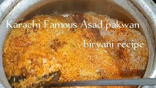 Karachi Famous 2 Kg Rice Chicken Biryani Recipe of Asad Pakwan [upl. by Ikceb]