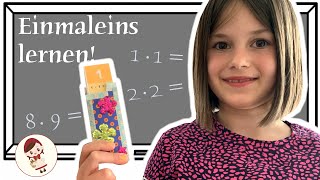 1x1 lernen für Kinder✂️  Schnell und zuverlässig  Basteltipp  Grundschule [upl. by Ahseenat]