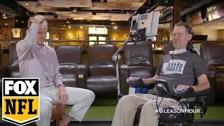 Steve Gleason takes over The Cooper Manning Hour  FOX NFL KICKOFF MANNINGHOUR [upl. by Boothman]