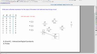 Draw a logic circuit from truth table using MultiSim 9 minutes [upl. by Llered]