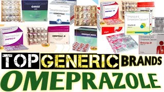 TOP OMEPRAZOLE 20 D GENERIC CAPSULE BRANDS MEDICINE IN INDIAN MARKET [upl. by Yukio]