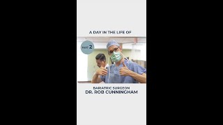 Day in the Life of Bariatric Surgeon Dr Rob Cunningham morning PART 2 [upl. by Candy]