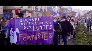 Lhymne des femmes  Manifestation du 8 mars à Rennes [upl. by Caron628]