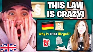 Brit Reacts to CRAZY GERMAN LAWS 6 surprising things that are forbidden in Germany [upl. by Osrit352]