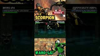 SCORPION VS WANG LIU A BATALHA ÉPICA DE MORTAL KOMBAT MortalKombat Scorpion WangLiu LutaÉpica [upl. by Ecyrb]