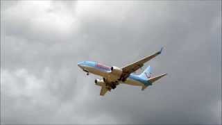 Jetairfly OOJAS Boeing 7377K5WL at Brussels Airport [upl. by Jacobba387]