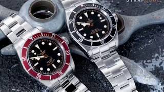 New Miltat Super 3D Oyster Bracelet Range For The Tudor Black Bay From Strapcode [upl. by Harrie603]