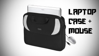 Targus 156quot Laptop Case  Mouse  Unboxing [upl. by Ahsieka]