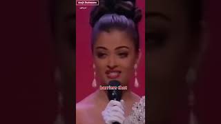 Aishwarya Rai  What qualities should Miss World anujsbrainwaves motivation englishlanguage [upl. by Arianne]