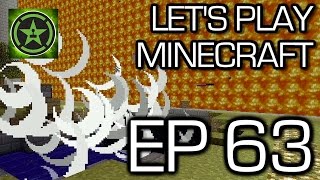 Lets Play Minecraft Ep 63  Lava Wall [upl. by Huei]