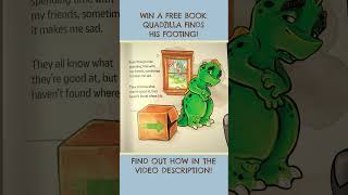 Win a Free Book Quadzilla Finds His Footing bookgiveaway childrensbooks quadzilla [upl. by Lenrow]