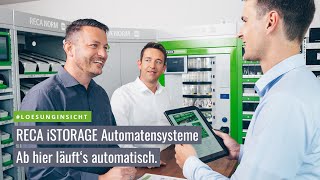 RECA iSTORAGE Automatensysteme [upl. by Kihtrak]