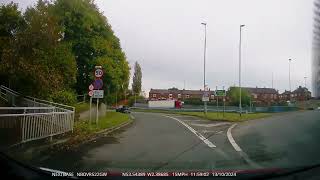 Farnworth roundabout towards Bolton [upl. by Yroffej]