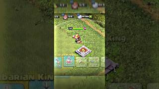 Barbarian King 👑 level 33 update  Clash of clans ytshorts shorts coc king [upl. by Katt]