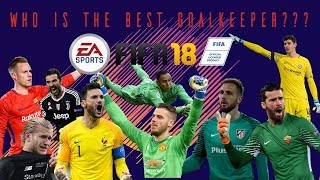 Whos the Best Goalkeeper  FIFA 18 Gameplay [upl. by Aleiram]