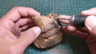 Record of the woodcarving and relief carving process木雕浮雕雕刻过程记录 [upl. by Acina]