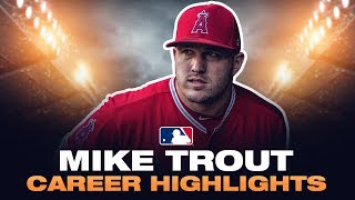 Mike Trout Career Highlights Witness his greatness from start to now [upl. by Ongineb]