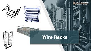 Wire Rack Manufacturers Suppliers and Industry Information [upl. by Dasie726]