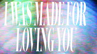 RickiLee  I Was Made For Loving You Lyric Video [upl. by Chuu61]