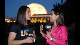 Alexa Grasso Desde La Esfera Anunciando NocheUFC [upl. by Dam140]