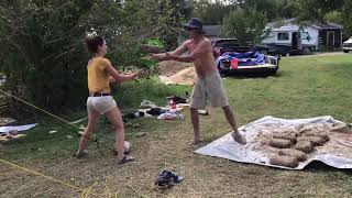 CruzinCobGlobals Texas Cob Workshop Toss October 2017 [upl. by Rheingold]