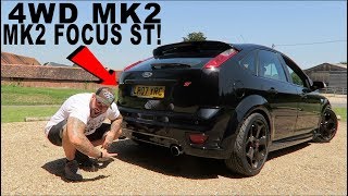 4 WHEEL DRIVE MK2 FOCUS ST  MY FIRST DRIVE 320BHP  4WD LAUNCH [upl. by Jamieson526]