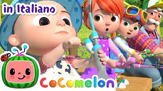 Un due tre e quattro Impara a contare i pesci  CoComelon Italiano  Canzoni per Bambini [upl. by Sevy]