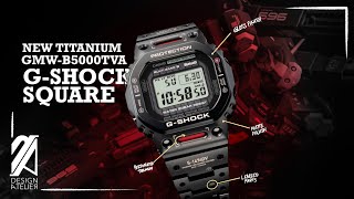 LEAKED The New “Mecha” GShock Square Titanium GMWB5000TVA [upl. by Dorrej402]