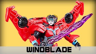 Transformers Legacy Cyberverse Windblade [upl. by Cathlene972]