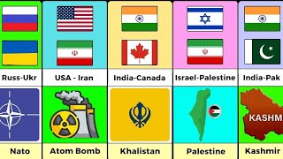 Comparison Why Countries HATE Each other [upl. by Beaulieu]