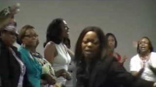 Prophetess Marcia Morrison p1  2010 Holy Ground Revival Houston TX [upl. by Oilla]