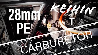 Carburetor Change Out 28mm for RUSI Classic 250 part 1  MotoVlog6 [upl. by Hsirrap]