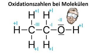 Oxidationszahlen organischer Moleküle bestimmen  Chemie Endlich Verstehen [upl. by Jacinto]