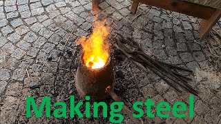 Making steel in Aristotle furnace [upl. by Groot129]