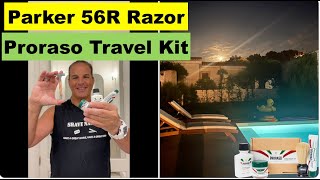 Parker 56R Razor and the Proraso Travel Shave Kit [upl. by Gardie790]