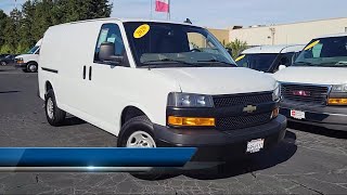 2020 Chevrolet Express Cargo Van Work Van San Jose Santa Clara Fremont San Francisco Oakland [upl. by Ardnohsal107]