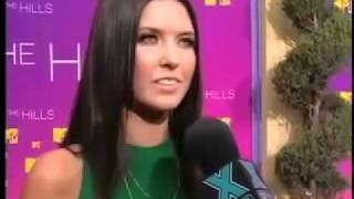 Step and Repeat Interview with Audrina Patridge [upl. by Dyl27]