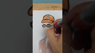 Dale Gribble kingofthehill watercolorpainting [upl. by Kinsman780]