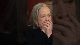 Kathy Bates learns she did thank her mother in her Oscars acceptance speech shorts [upl. by Gnouc13]