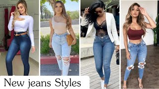 Ultimate women Beautiful jeans 👖 Styles Trend for 2024 FashionFabulouszt8ug [upl. by Dett981]