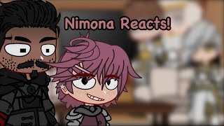 Nimona ReactsMostly Ballister and Nimona NO PART TWO IM SORRY [upl. by Naivart]