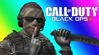 Black Ops 2 Private Match Funny Moments  Terroriser Making Wildcat Rage D [upl. by Aliakim333]