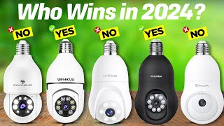 Best Light Bulb Security Cameras 2024  The Only 5 You Should Consider Today [upl. by Glorianna]