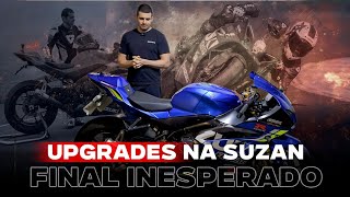 UPGRADES SUZUKI GSXR 1000R  EXPLICANDO CADA ITEM E SUA NECESSIDADE  FINAL INESPERADO [upl. by Nerrot967]